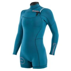 Manera Seafarer Women's Hybrid Front Zip Wetsuit 3.2mm-MARINA