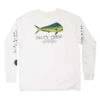 Salty Crew Bull Long Sleeve Rashguard-White