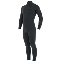 Manera Seafarer Back Zip Wetsuit 4.3mm-Anthracite