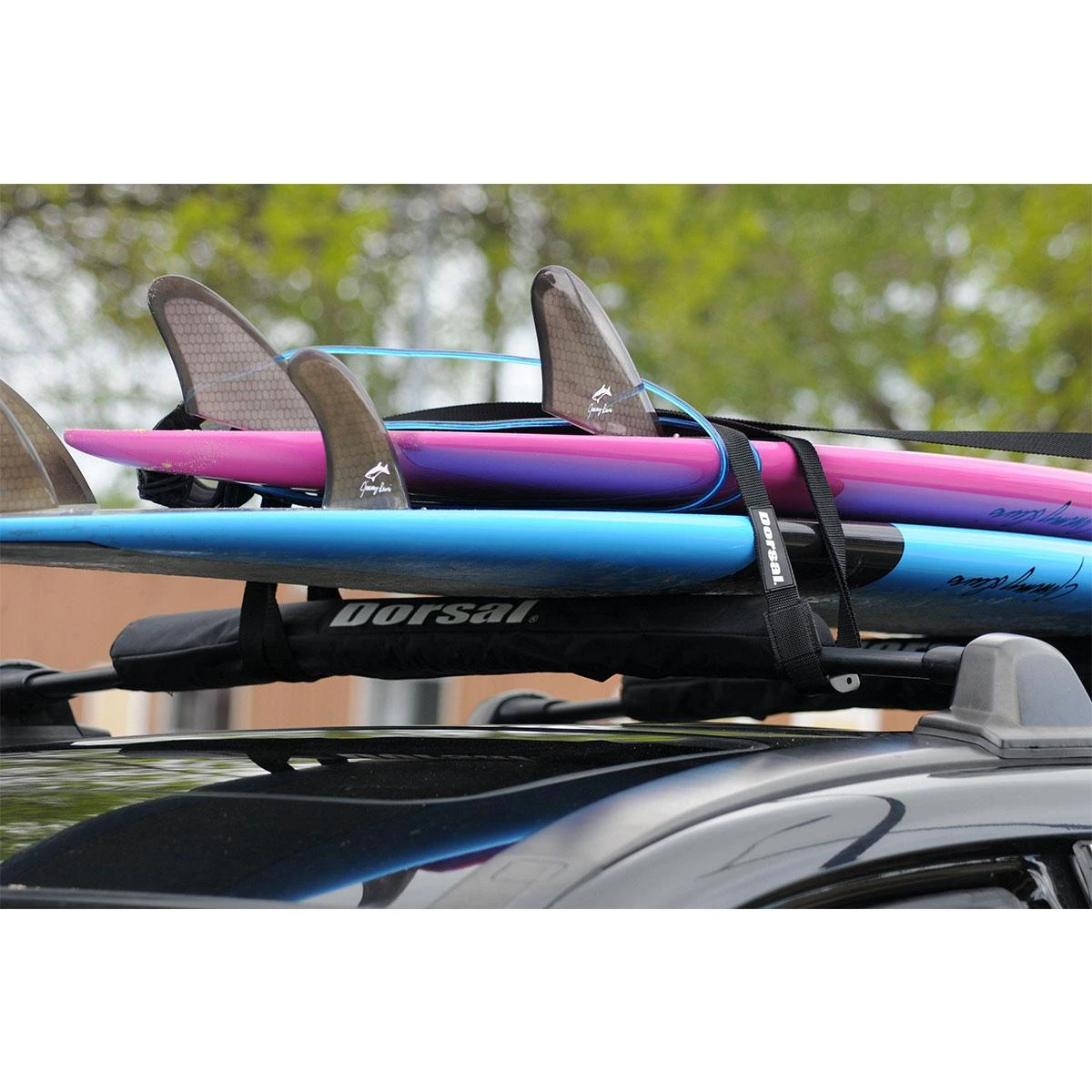 Dorsal Aero Roof Rack Pads For Car - Kayak, SUP, Snowboard, Surf - 28" - Image 2
