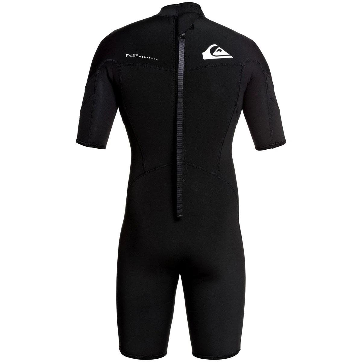 Quiksilver 2/2mm Syncro Short Sleeve Back Zip FLT Springsuit-Dark Ivy/Shade Olive - Image 2